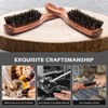 Hair Brush for Men, 100% Boar Bristle Hair Brush for