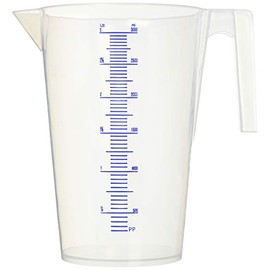 エスコ(Esco) 計量カップ メスシリンダー 液体計量 3000ml EA991P-3