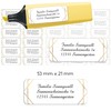 Address Labels - Address Stickers with Your Desired Text 53