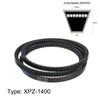 sourcing map XPZ1400 V-Belt Drive Belt 1400 mm Pitch Length