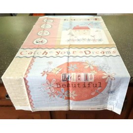 P&B Life Is Beautiful Panel 23x42 Helen Stubbings Red Rooster