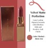 PATRICK TA Major Headlines Matte Suede Lipstick Flushed