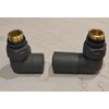 Team Controls Designer Matt Anthracite Corner Angled Radiator Valves 15mm