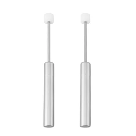 ECSiNG 2pcs 91x49x7.8mm Soft-Close Trash Can Damper Piston with Lid Steel and Plastic Mechanism Trash Can Damper Replacement for Kitchen Trash Can