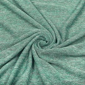Brushed Two Tone Sweater Knit Hacci 68 Inch Polyester Rayon Spandex Stretch Fabric by The Yard - for Sewing Apparel, Accessories, & Décor (Sage, 1 Yard)