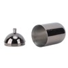 Stainless Steel Cotton Swab Holders Durable Multi Purpose Dustproof Cute