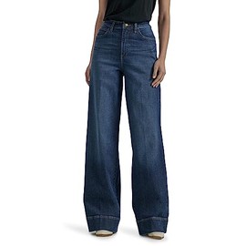 Lee Women's Legendary High Rise Trouser Jean, Inner Strength, 8 Short