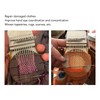 YUMILI Small Loom, DIY Weaving Tools, Mini Hand Loom Machine,