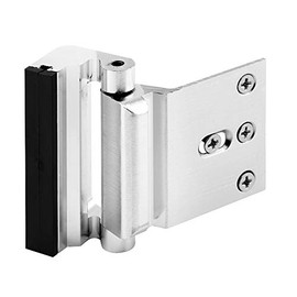 Prime-Line Products U 10827 - Tope para puerta, bloqueador, níquel satinado, Cromo cepillado