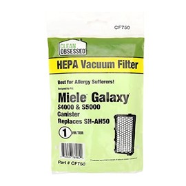 Clean Obsessed Replacement Filter for Miele Galaxy S4000 & S5000 Canister, Replaces OEM # SH-AH50