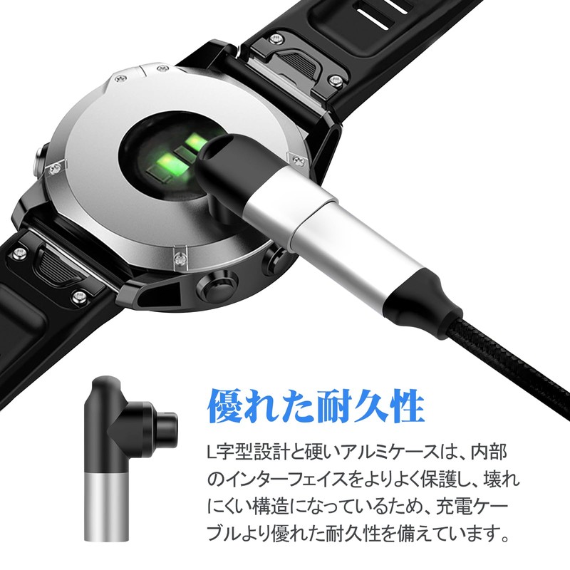 ELUTENG 2-Pack L-Shaped USB Type C Smart Watch Converter Adapter