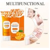 Orange Exfoliating Gel For Face And Body
