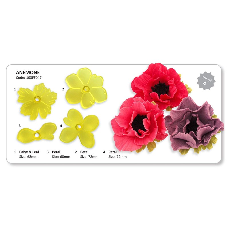JEM Anemone Cutters, Set of 4
