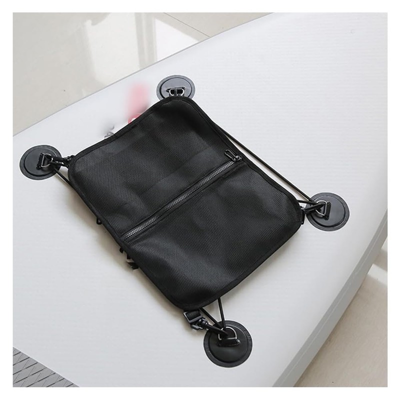 Paddleboard Deck Bag,Stand up Paddle Board Pouch,Mesh Storage Bag SUP