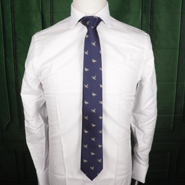 MENDEPOT Novelty Mallard Duck Tie With Box Wild Animal Duck Navy Necktie