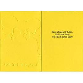 Pictura It's Windy Eric Decetis Funny/Humorous Masculine Birthday Card for Him