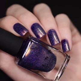 ILNP Art District - Regal Purple Holographic Nail Polish