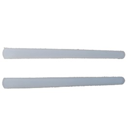 ExactFitt Replacement Temple Ear Socks for Oakley Metal Plate OX5038 Carbon Plate OX5079 Eye Glass Frames (Milky White - 1 Pairs)