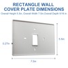Thermostats Wall Plate T119 Fits For PRO1 IAQ Thermostats, Universal