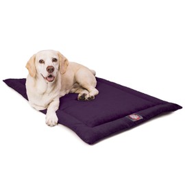 42" Villa Aubergine Purple Crate Dog Bed Mat By Majestic Pet Products