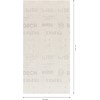 Bosch Professional 10x Expert M480 Sanding Net (for Hardwood, Paint