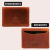 MATADOR V-C-01 DTAN Business Card Case, Konjac Brown, Elegant