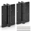 UCDOET Upgraded 5.75" Aluminum Self Closing Gate Hinges, Fence Gate