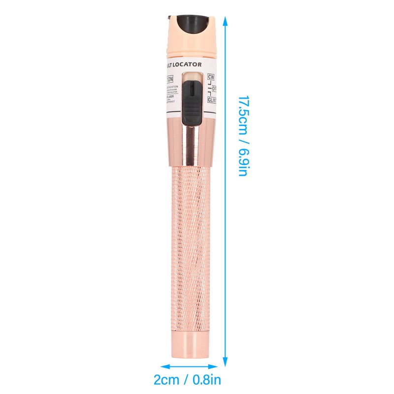 Visual Fault Locator 60mw Portable Fiber Optic VFL Cable Tester