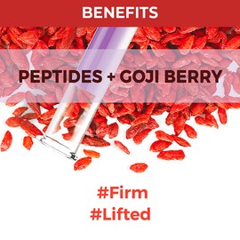 Nykaa Naturals Skin Secrets Bubble Sheet Mask, Peptides and Goji Berry, 0.67 oz - Collagen Boosting Sheet Face Mask - Moisturizing Facial Sheet Mask