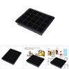 Greensen Bandeja Cubitos Silicona 20 Cavidades Negro 15x12x3cm