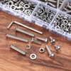 472-Piece M5 Screws Set, Pan Head Allen Screws Nuts Set,