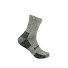 Explore Mid-Weight 6" Crew Alpaca Sock Brown Tweed Medium