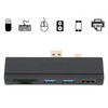 para Docking Station, 5 en 1 4K Resolución 5Gbps Speed