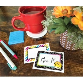 Teacher Created Resources Brights 4Ever Name Tags/Labels - Multi-Pack
