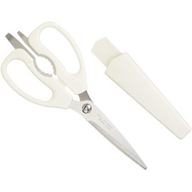 Wahei Freiz GC-123 Kitchen Scissors, Kitchen Scissors, Includes Holder, Separate Type, Washable