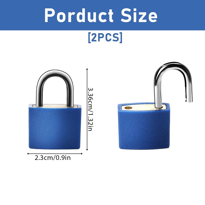 Pack of 2 Suitcase Lock with Key Suitcase Locks Luggage