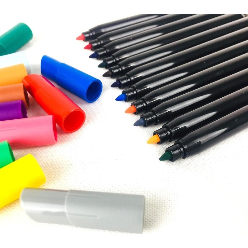 BIC Intensity Felt Tip Pens, Vibrant Colouring Pens, School Supplies