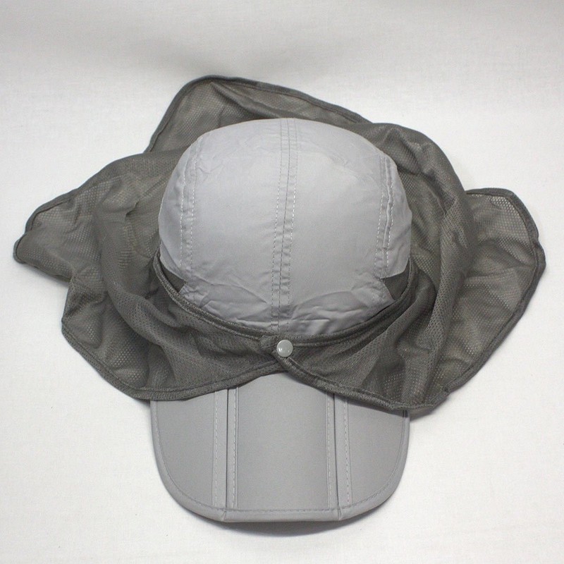 Plain Pro Cool Mesh High Visibility UV Folding Baseball Cap