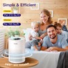 Aircillin 2 Pack Air Purifiers for Bedroom H13 True HEPA