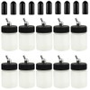 ABEST 10 x 22CC Airbrush Jars with 10pcs Adapter Cap