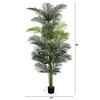 Nearly Natural 8ft. Artificial Paradise Palm Tree