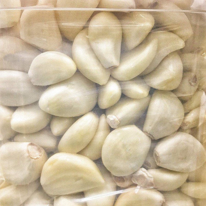 Chemajos Premium Fresh Peeled Garlic Cloves 5 Pound (Pack of