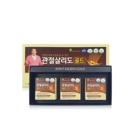 Apple Tree Kim Pharmacist's Place 애플트리김약사네 관절살리도 골드 1박스 (610mgX14정X3개입) Apple Tree Kim Pharmacist Joint Salido Gold 1 Box (610mg X 14 Tablets X 3 Packs)