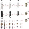 Everything in One Zipper Repair Kit Zipper Replacement Pack Zipper