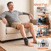 Heated Ankle Massager Wrap, 2-in-1 Wireless Foot Warmer & Vibrating