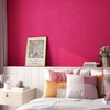 Stickyart Hot Pink Felt Wallpaper Peel and Stick Textured Velvet