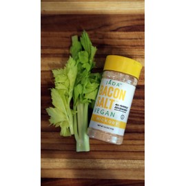 Jada Spices Original Bacon Salt - All-Natural Vegan Bacon Seasoning Salt, Gluten-Free Flavored Salt for Chicken, Veggies, Steak
