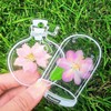 DIY Handmade Homemade Ins Bookmark Transparent Dried Flower Bookmarks