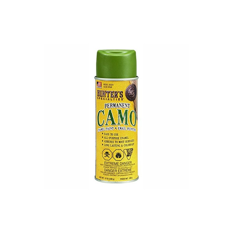 Hunters Specialties Camo Spray Paint - Non-Reflective Finish Water Resistant