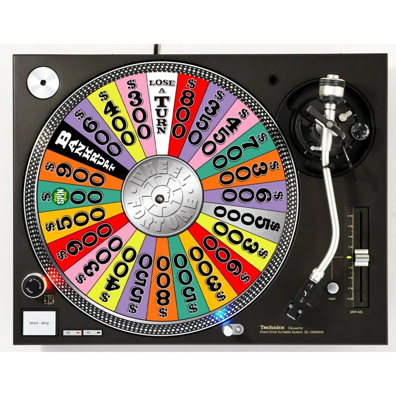 Plastic Waffles Set of 2 Wheel Of Fortune #3 Game